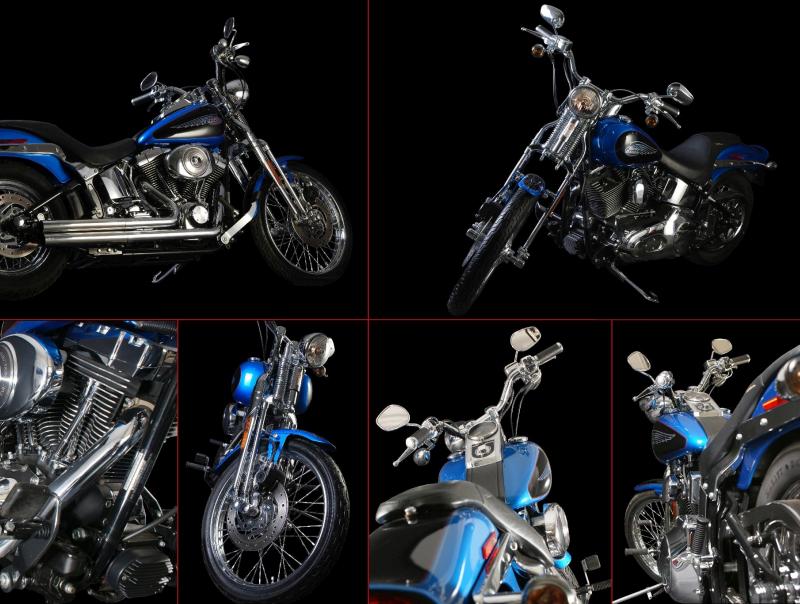 Harley-blau-collage